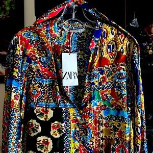 ZARA Size Large dress brand new with tags.